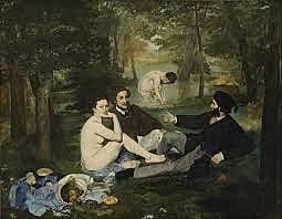 Desdejuni sobre l'herba o DInar campestre d'Edouard Manet