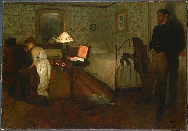 "En el interior" o "La violación"