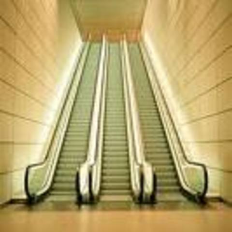 Charles Seeberger redesigned Jesse Reno's escalator and invented the modern escalator.
