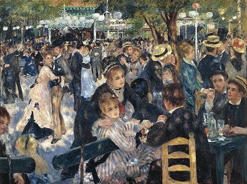 "Baile en el Moulin de la Gallette"
