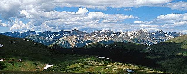 Formation of the Rocky Mountains (100 million years ago)