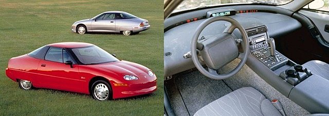 Automóvil GM EV-1, primer modelo eléctrico moderno