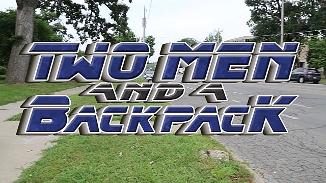 Two Men and a Backpack