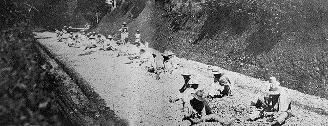 PERU. PRIMERA CARRETERA CONSTRUIDO POR ESPAÑOLES. TRAMO LIMA-CALLAO.