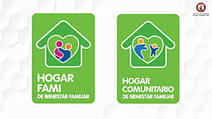 Los hogares  comunitarios creados en 1972 , Hogares FAMI (Familia. Mujer e infancia).Hogares Tradicionales .