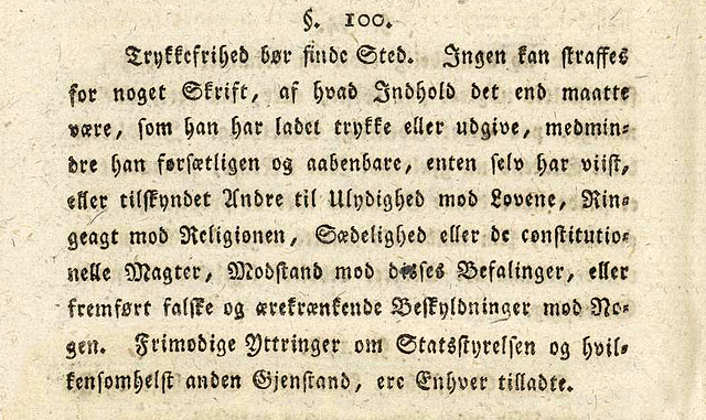 Den norske grunnloven