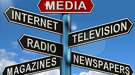 Timeline: media historie