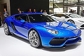 Lamborghini Asterion: Huracan V10 med två elektriska motorer.
