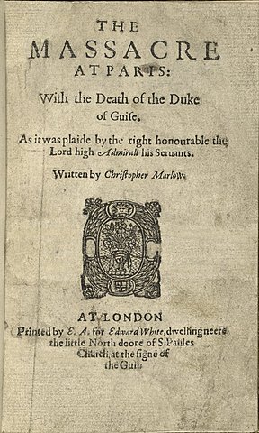 Kristofers Mārlovs "Slaktiņš Parīzē"