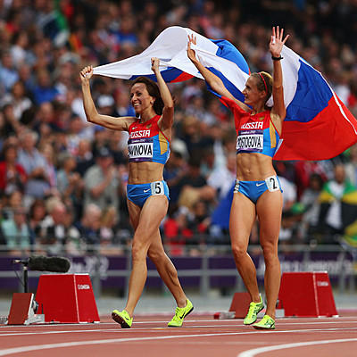 Timeline: Лучшие легкоатлеты России по разным дисциплинам