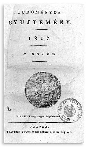 Észrevételek Kölcsey recensiójára