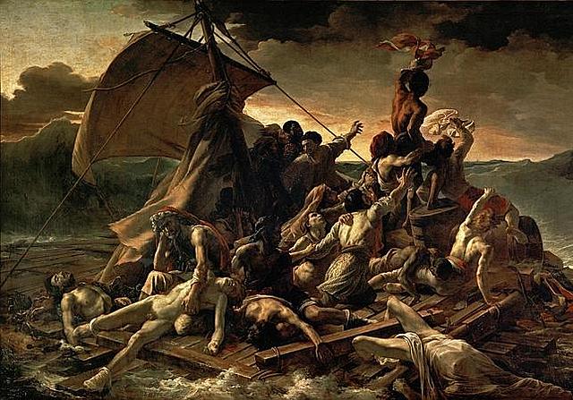 El naufragi de la fragata Medusa, Gericault