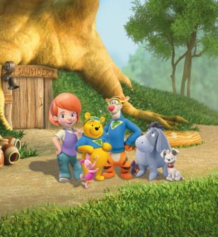 My friends Tiger and Pooh