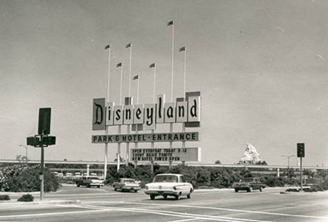 Disneyland opens
