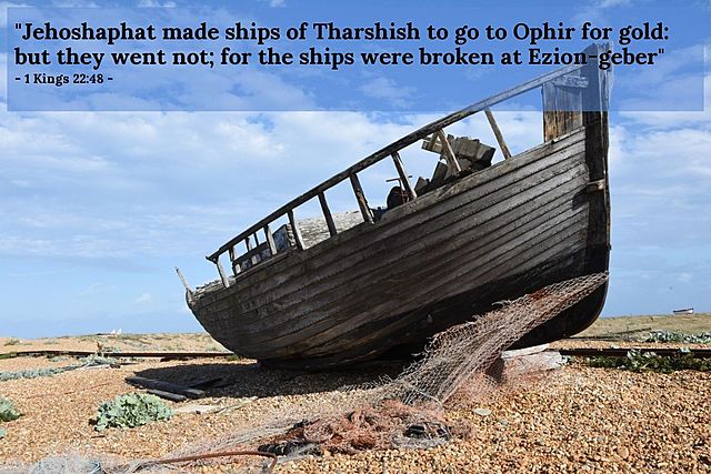 Jehoshaphat joins forces with Ahaziah