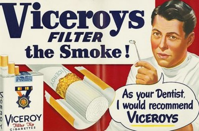 Cigarette ads banned