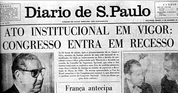 AI-5 Acto Institucional n. 5 Gobierno Costa e Silva