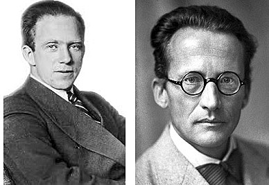 W. K. Heisenberg y E. Schrödinger