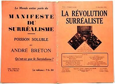 Manifest surrealista per André Breton. Apareix el Surrealisme