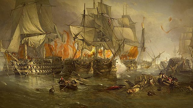 La battaglia di Trafalgar