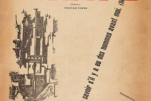 MANIFEST DADAISTA- TRISTAN TZARA