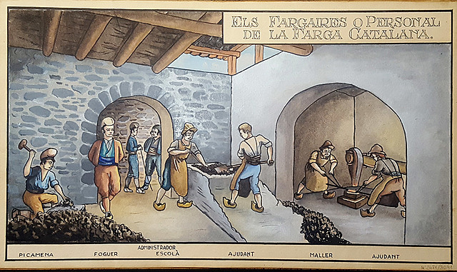 del ferro colat a la farga catalana