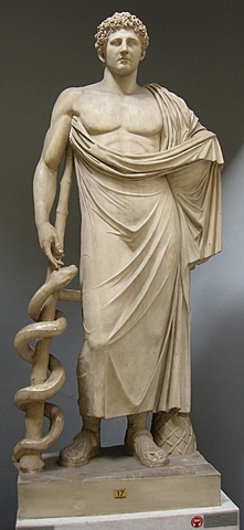 Asclepio(griegos)-Esculapio(romanos)
