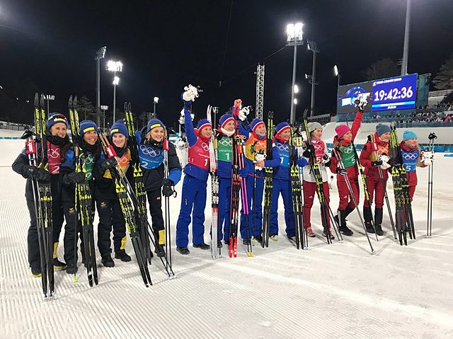 Tek na smučeh - štafete 4x5km ženske