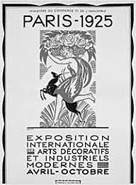 EXPOSICIÓ INTERNACIONAL D'ARTS DECORATIVES DE PARÍS