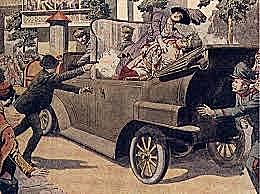 L'assassinat de l'arxiduc Ferran (comença 1 Guerra Mundial)