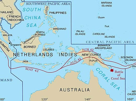 Gli Americani riportarono numerose vittorie e iniziarono la conquista delle isole del Pacifico