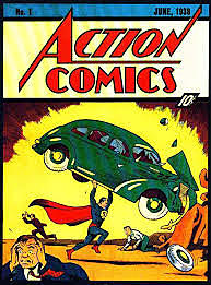 PRIMERA APARICIÓ DE ''SUPERMAN'' A LA REVISTA ''ACTION COMICS''-JERRY SIEGEL I JOE SHUSTER
