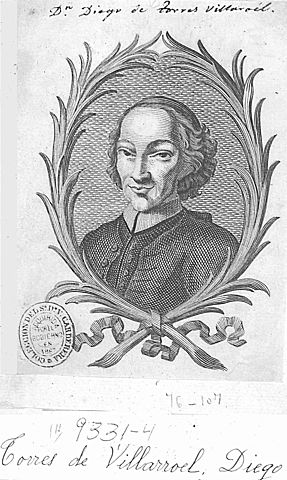 Se escribe "Vida, ascendencia, crianza y aventuras del doctor Diego de Torres y Villarroel"