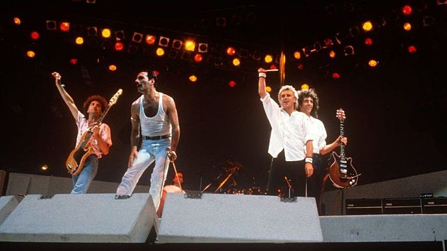 Reconciliación del grupo y concierto Live Aid.