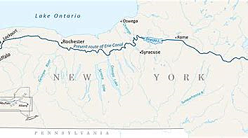 Erie Canal completed