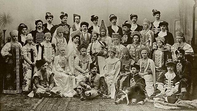 Costume party 1903