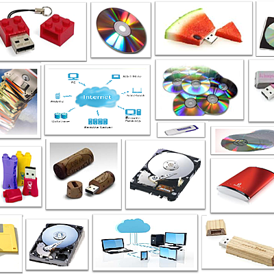Timeline: dispositivos de almacenamiento de información