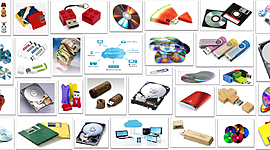 Timeline: dispositivos de almacenamiento de información