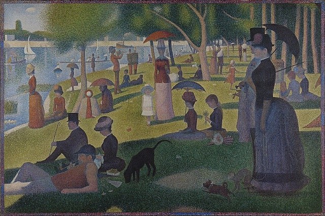 "Una tarde de domingo en la isla de la Grande Jatte"