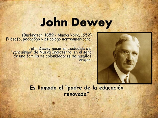 Jhon Dewey, Enseñar es guiar