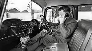 Car phones were first used
