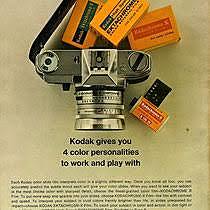 Foto a color  con kodak
