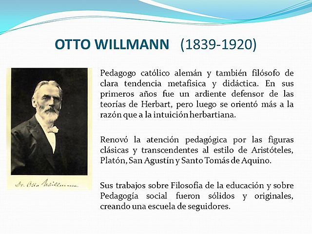 Willmann. Otto, pedagogía Perenne,