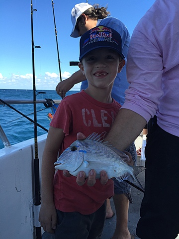 primera vez pescando