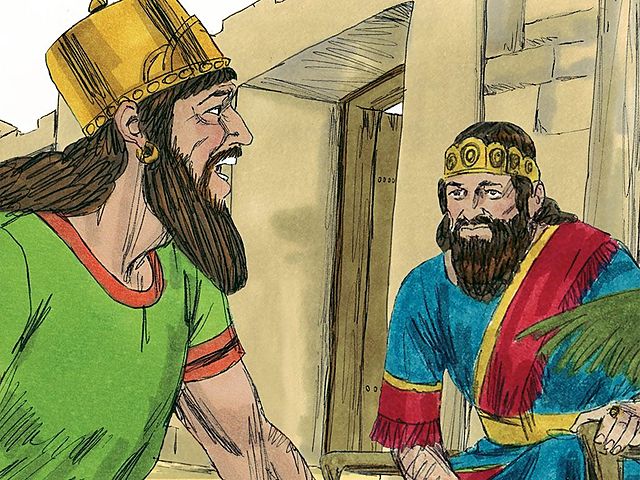 Jehoshaphat joins with Ahab