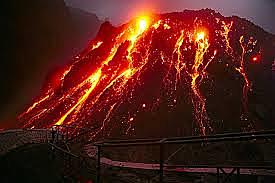 Mt Kelud, Indonesia