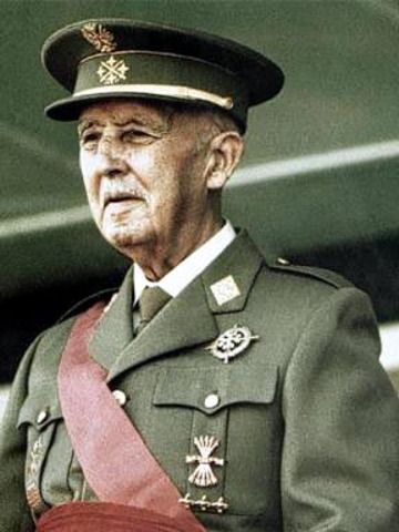Francisco Franco dies