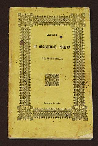 Bases de la Organización Política de la República Mexicana