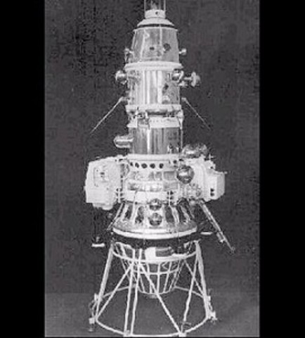 Luna 10, USSR, first spacecraft to orbit the Moon.
