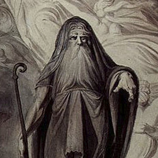 Edipo habla con Teresias